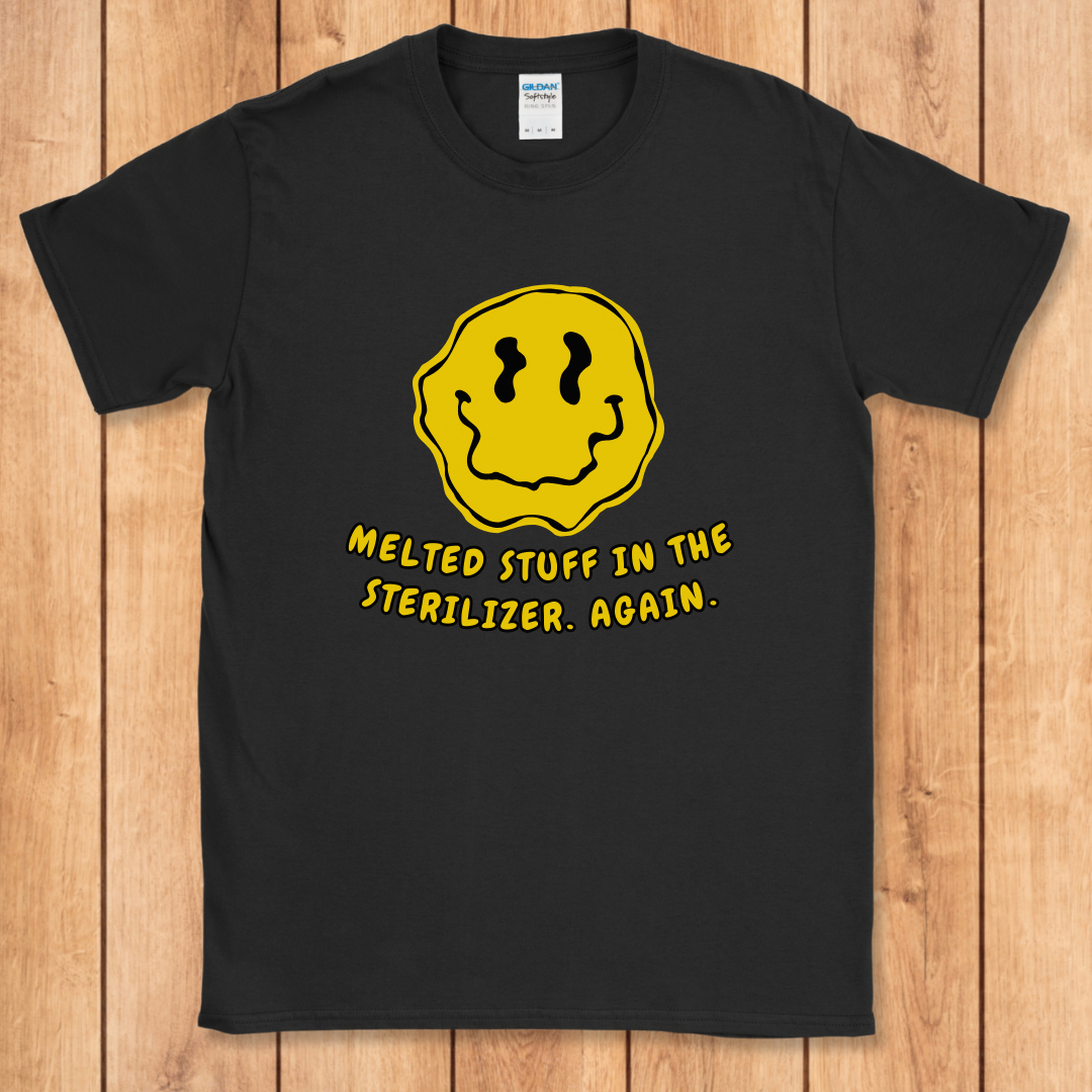 Melted Smiley T-Shirt