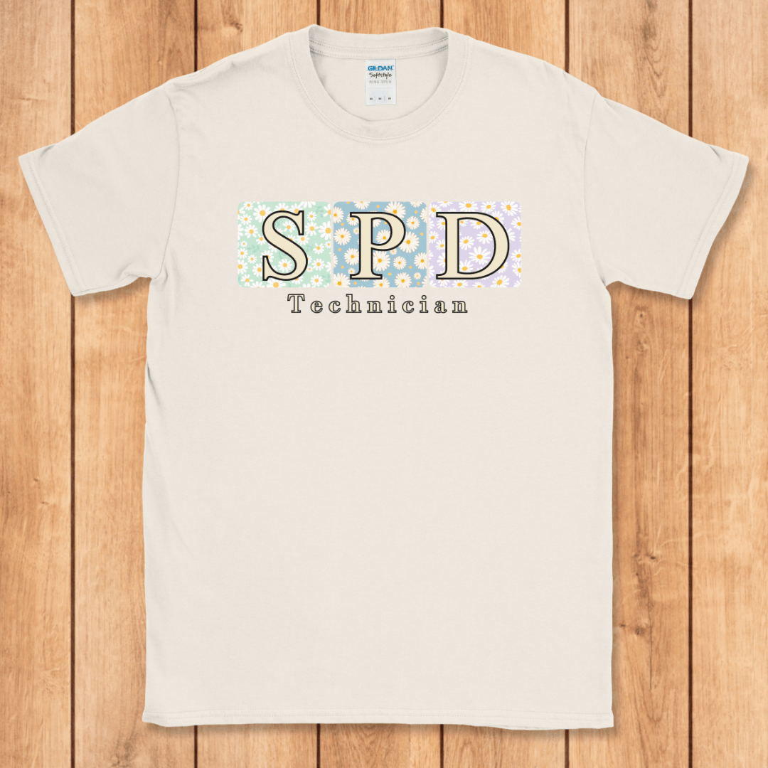 SPD Floral Squares T-Shirt