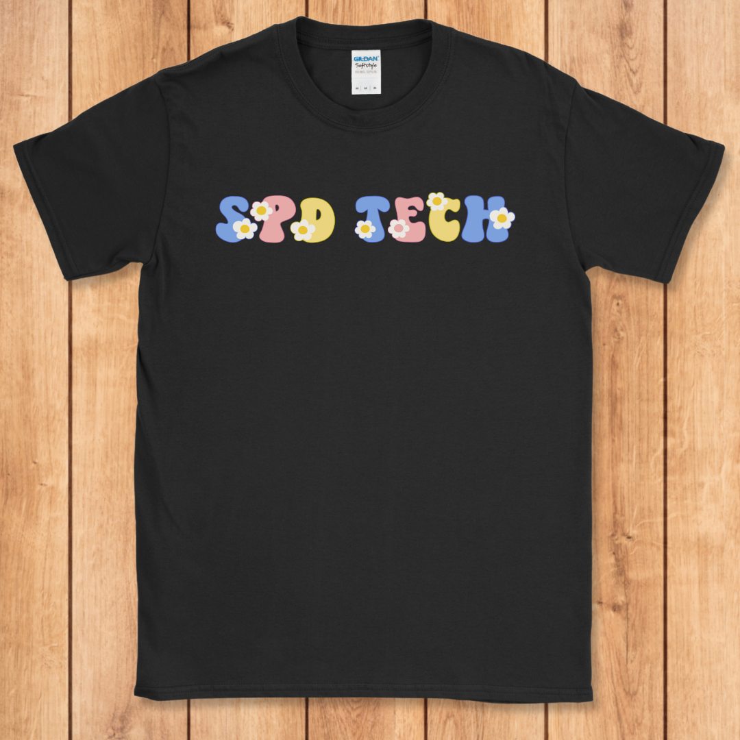 SPD Tech Groovy Flowers T-Shirt