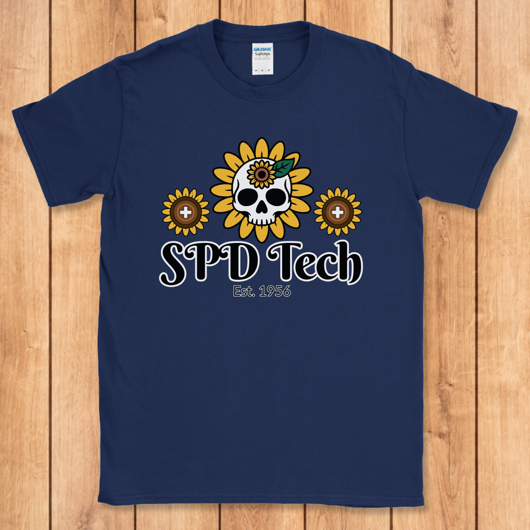SPD Skull & Sunflower T-Shirt