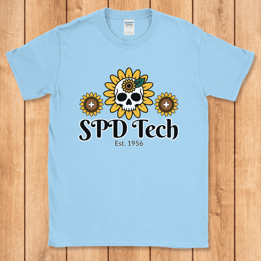 SPD Skull & Sunflower T-Shirt