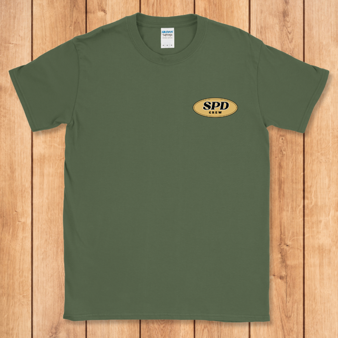 SPD Crew Chest Print T-Shirt