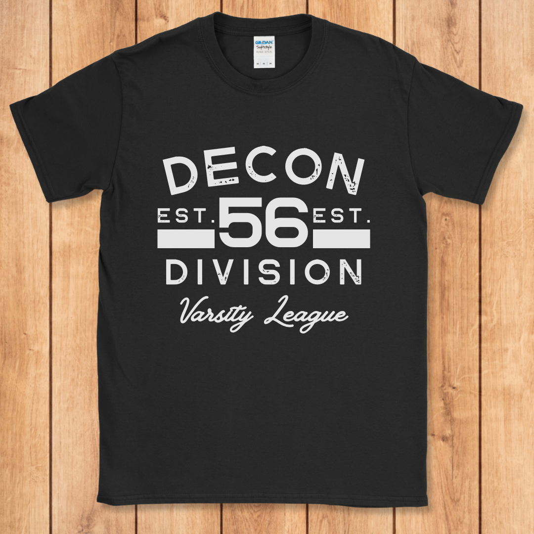Decon Division Varsity T-Shirt