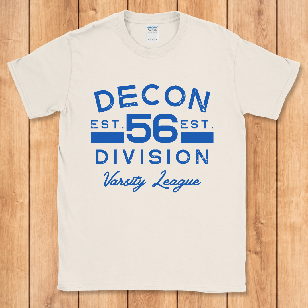 Decon Division Varsity T-Shirt