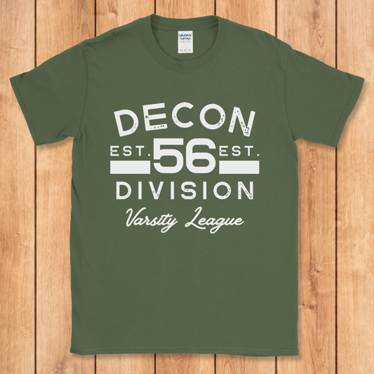 Decon Division Varsity T-Shirt