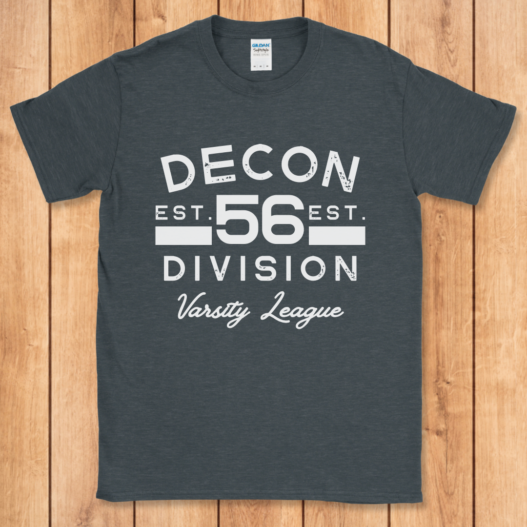 Decon Division Varsity T-Shirt