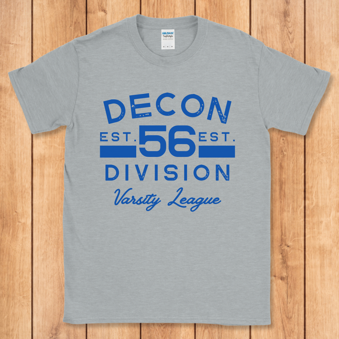 Decon Division Varsity T-Shirt