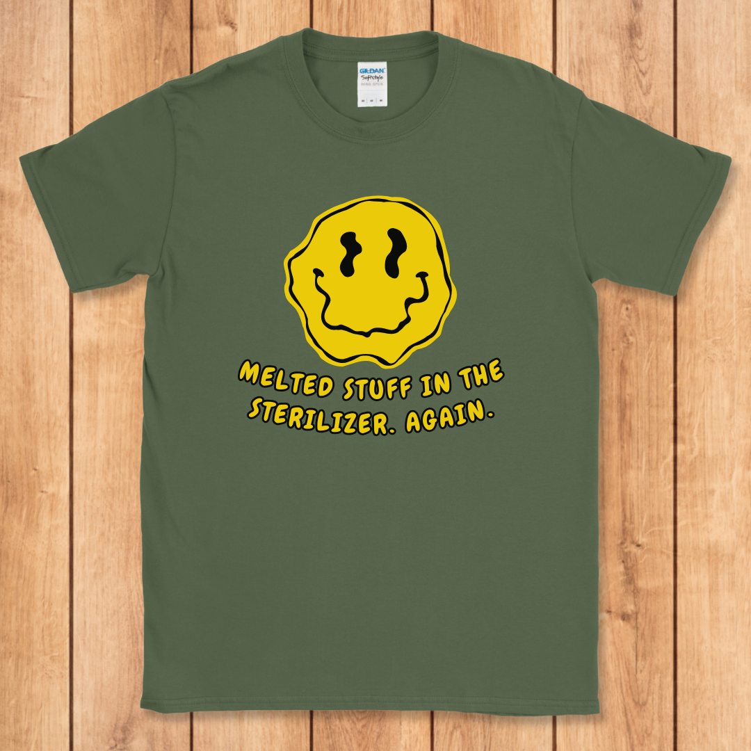 Melted Smiley T-Shirt