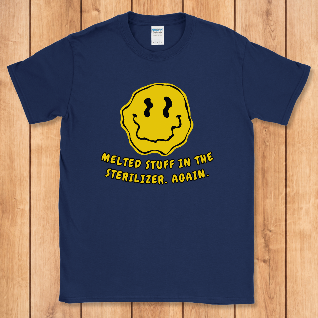 Melted Smiley T-Shirt