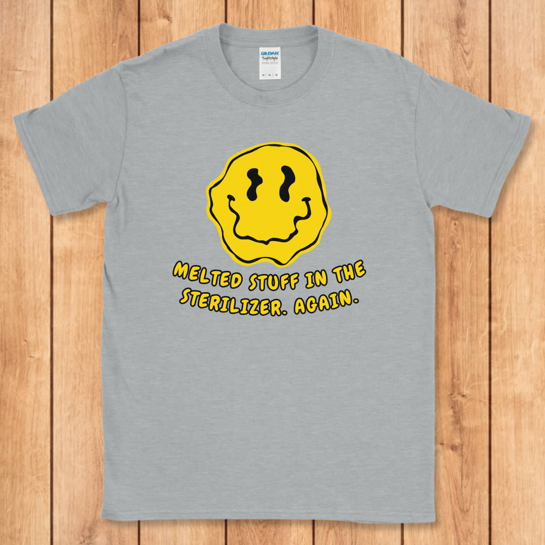 Melted Smiley T-Shirt