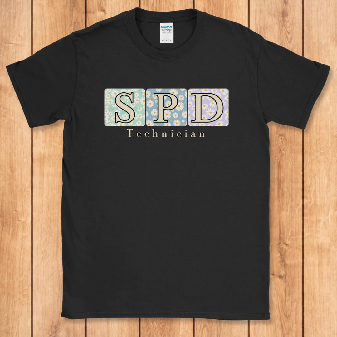 SPD Floral Squares T-Shirt