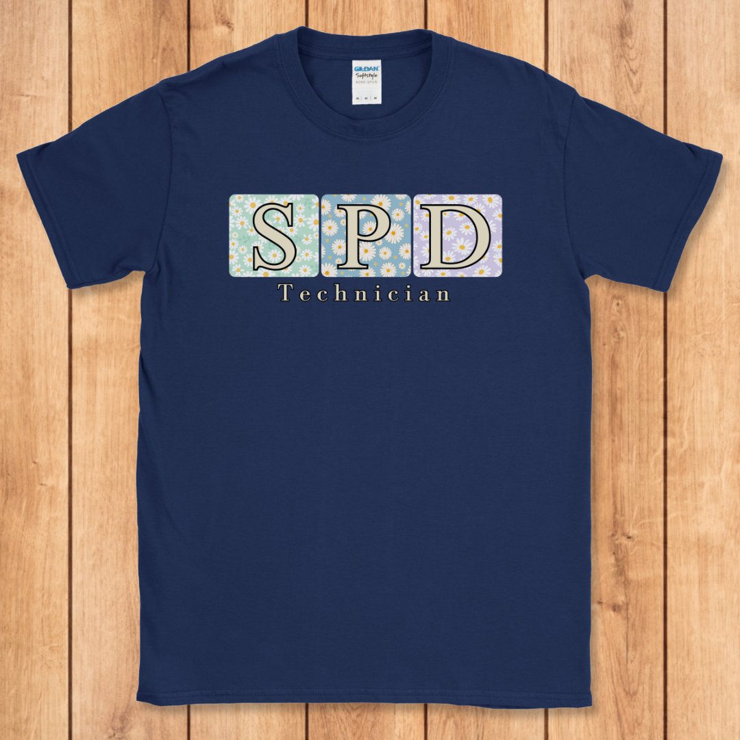 SPD Floral Squares T-Shirt
