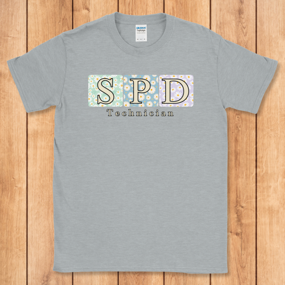 SPD Floral Squares T-Shirt