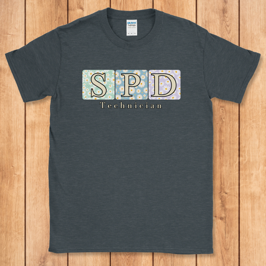 SPD Floral Squares T-Shirt