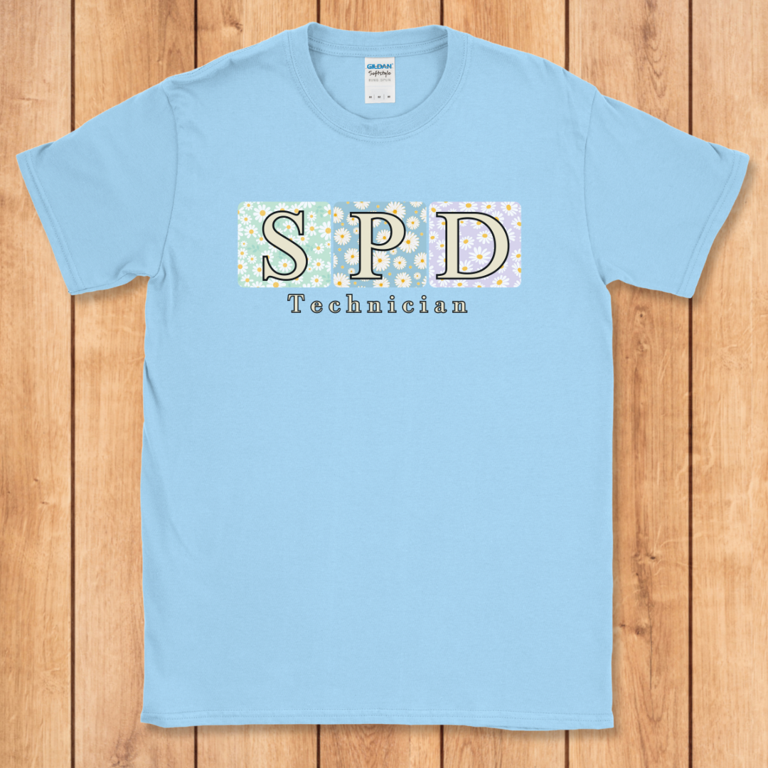 SPD Floral Squares T-Shirt