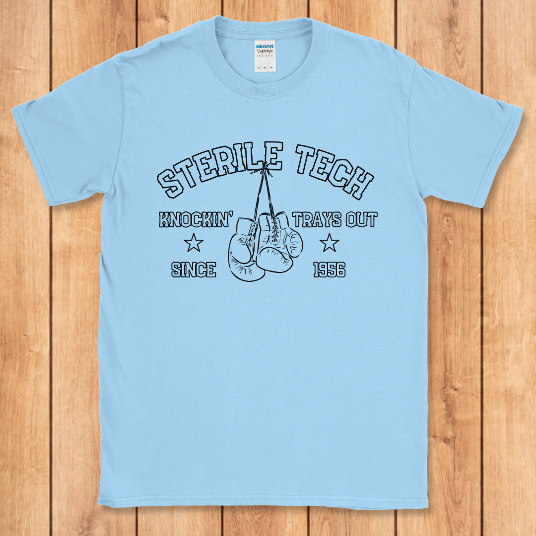 Sterile Tech Simple Boxing Style T-Shirt