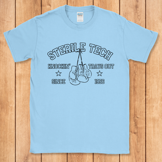 Sterile Tech Simple Boxing Style T-Shirt