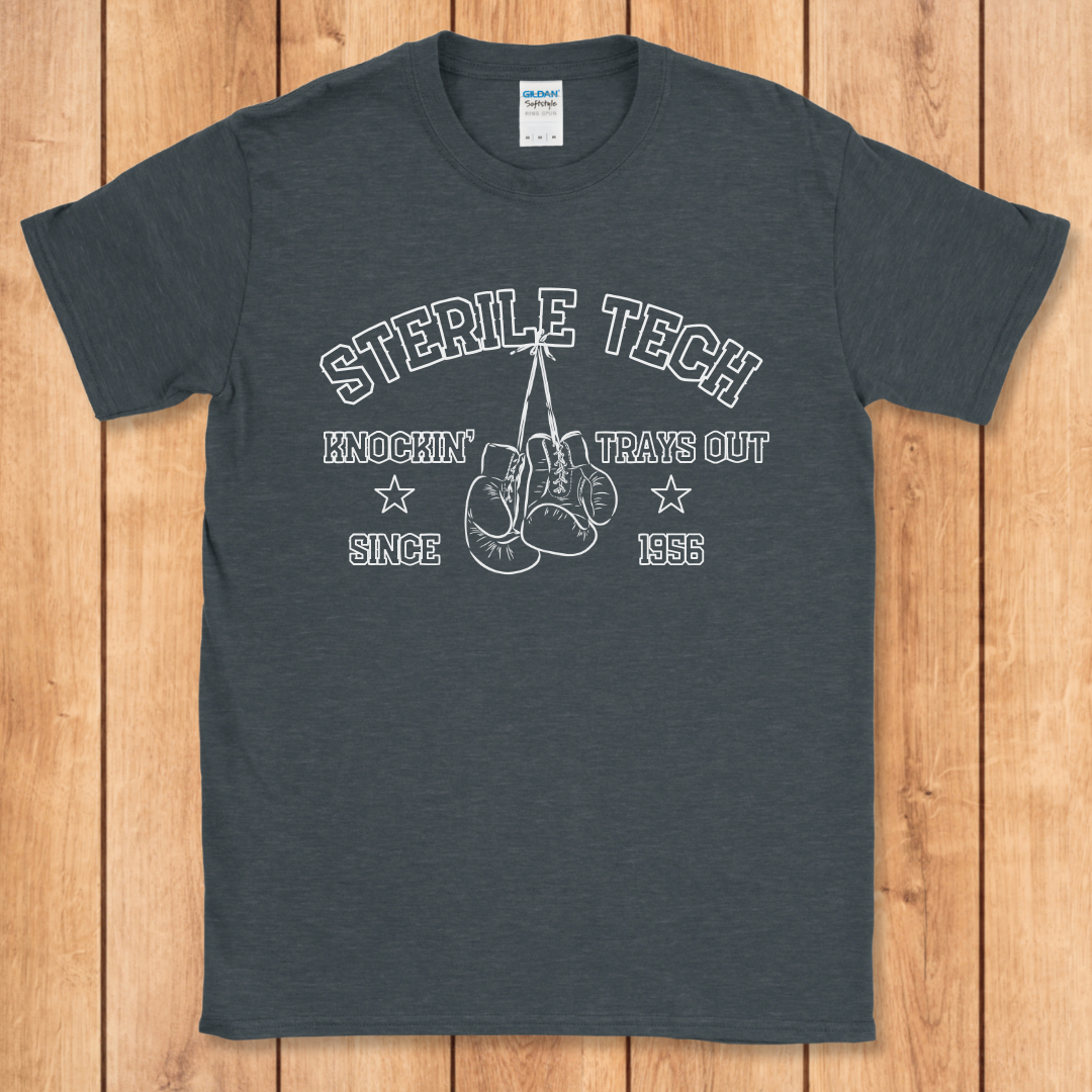 Sterile Tech Simple Boxing Style T-Shirt