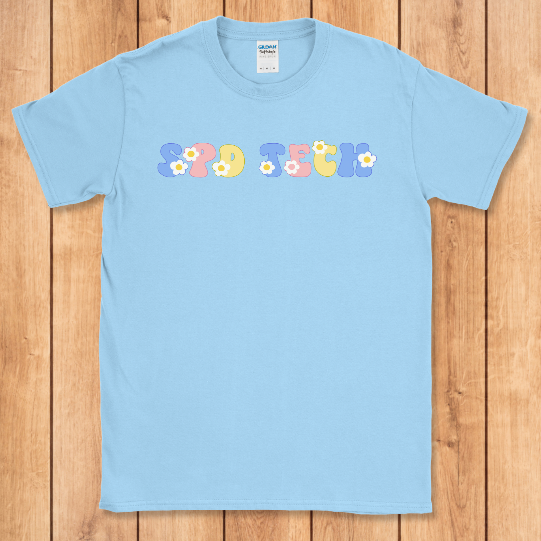 SPD Tech Groovy Flowers T-Shirt