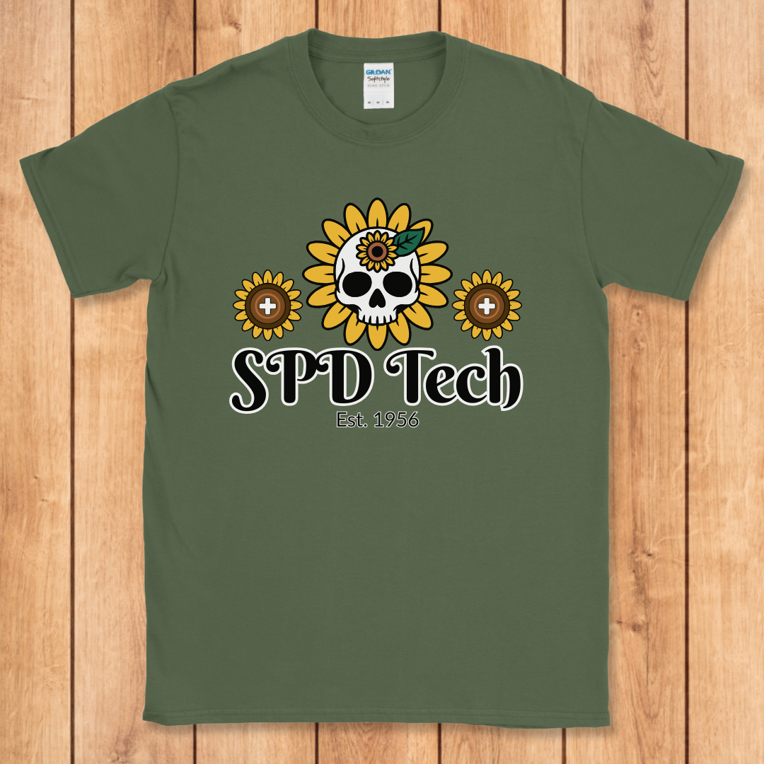 SPD Skull & Sunflower T-Shirt