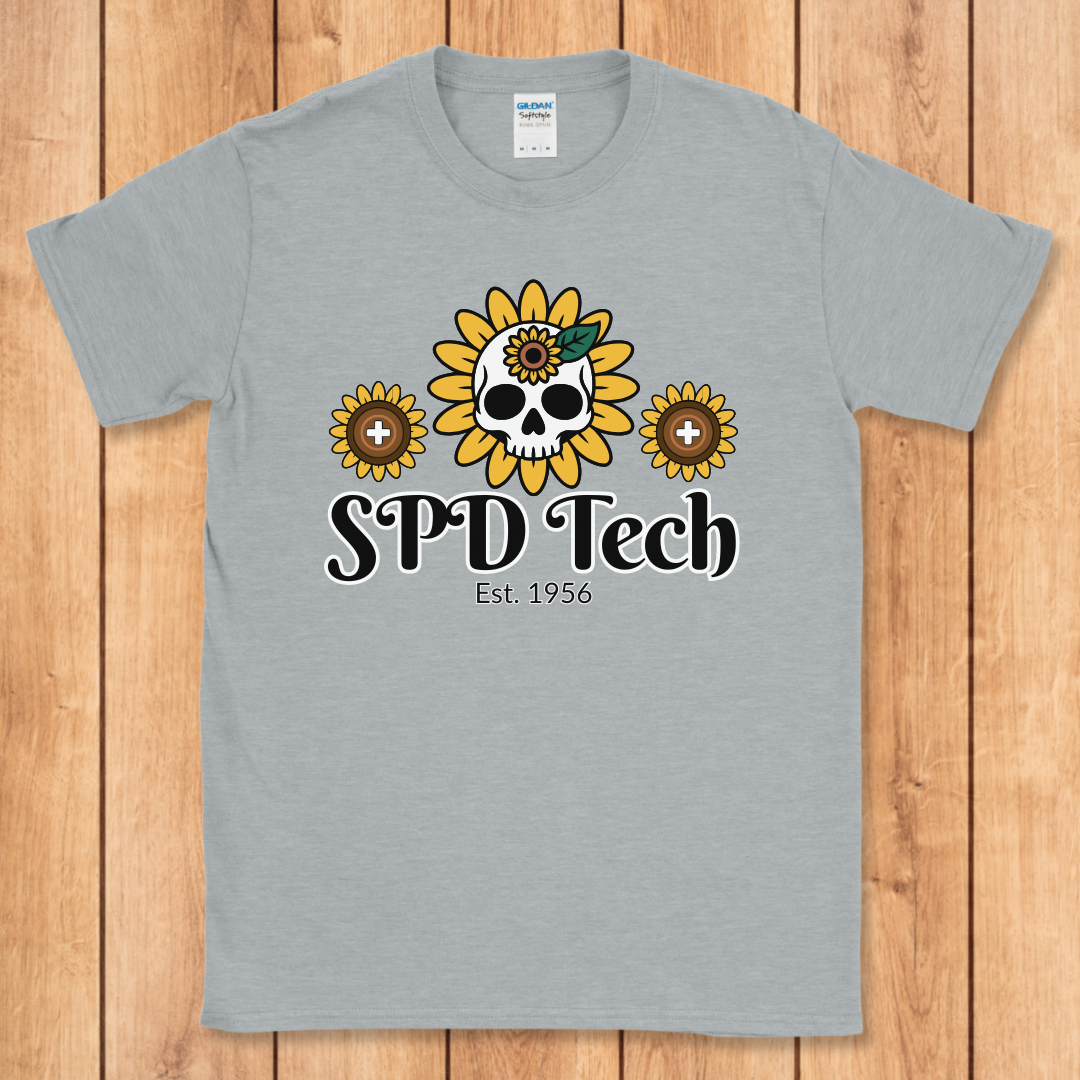 SPD Skull & Sunflower T-Shirt