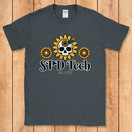 SPD Skull & Sunflower T-Shirt