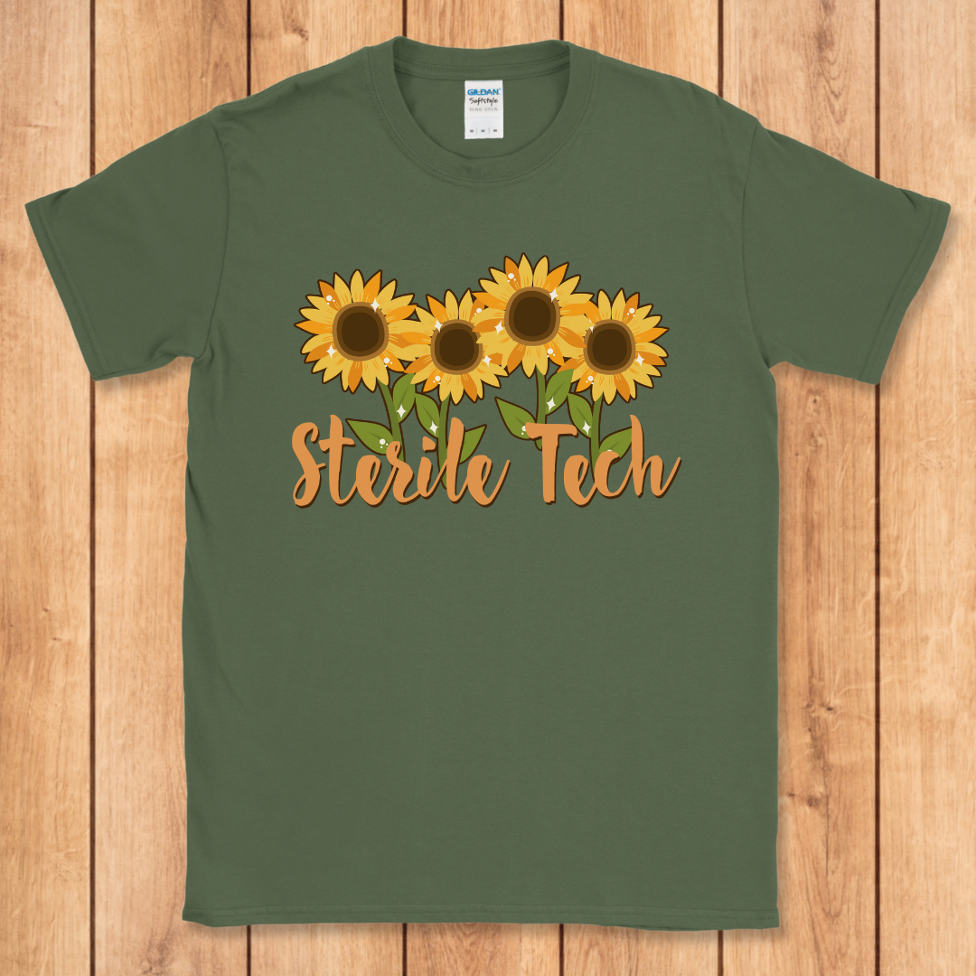 Sterile Tech Sunflower Sprout T-Shirt