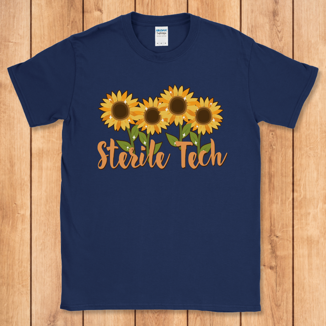 Sterile Tech Sunflower Sprout T-Shirt