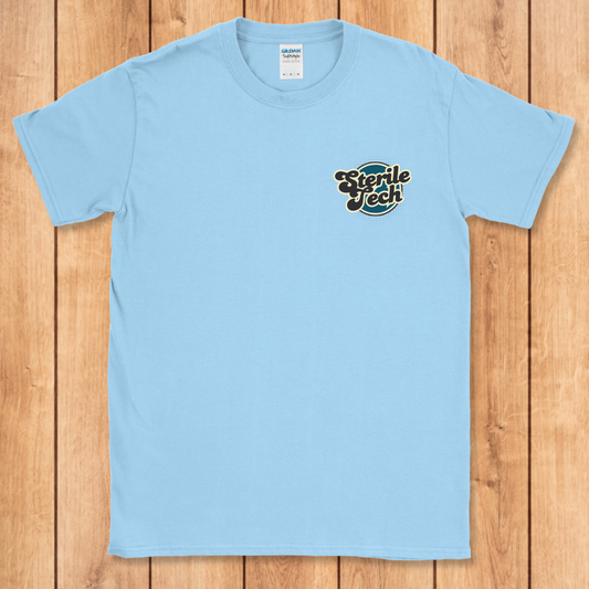 Sterile Tech Retro Chest Print T-Shirt